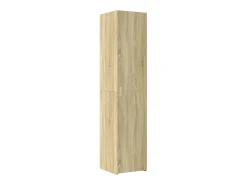 Aparador cómoda cómoda armario mueble organizador cocina salón salón alto Sonoma 40 x 42,5 x 185 cm madera contrachapada marrón 02_0034061