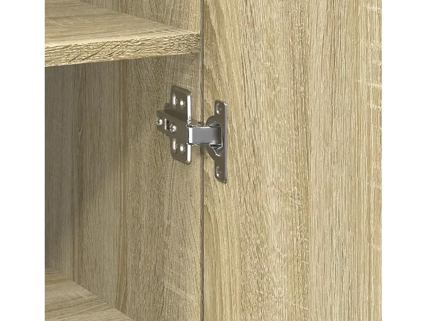 Aparador cómoda cómoda armario mueble organizador cocina salón salón alto Sonoma 40 x 42,5 x 185 cm madera contrachapada marrón 02_0034061