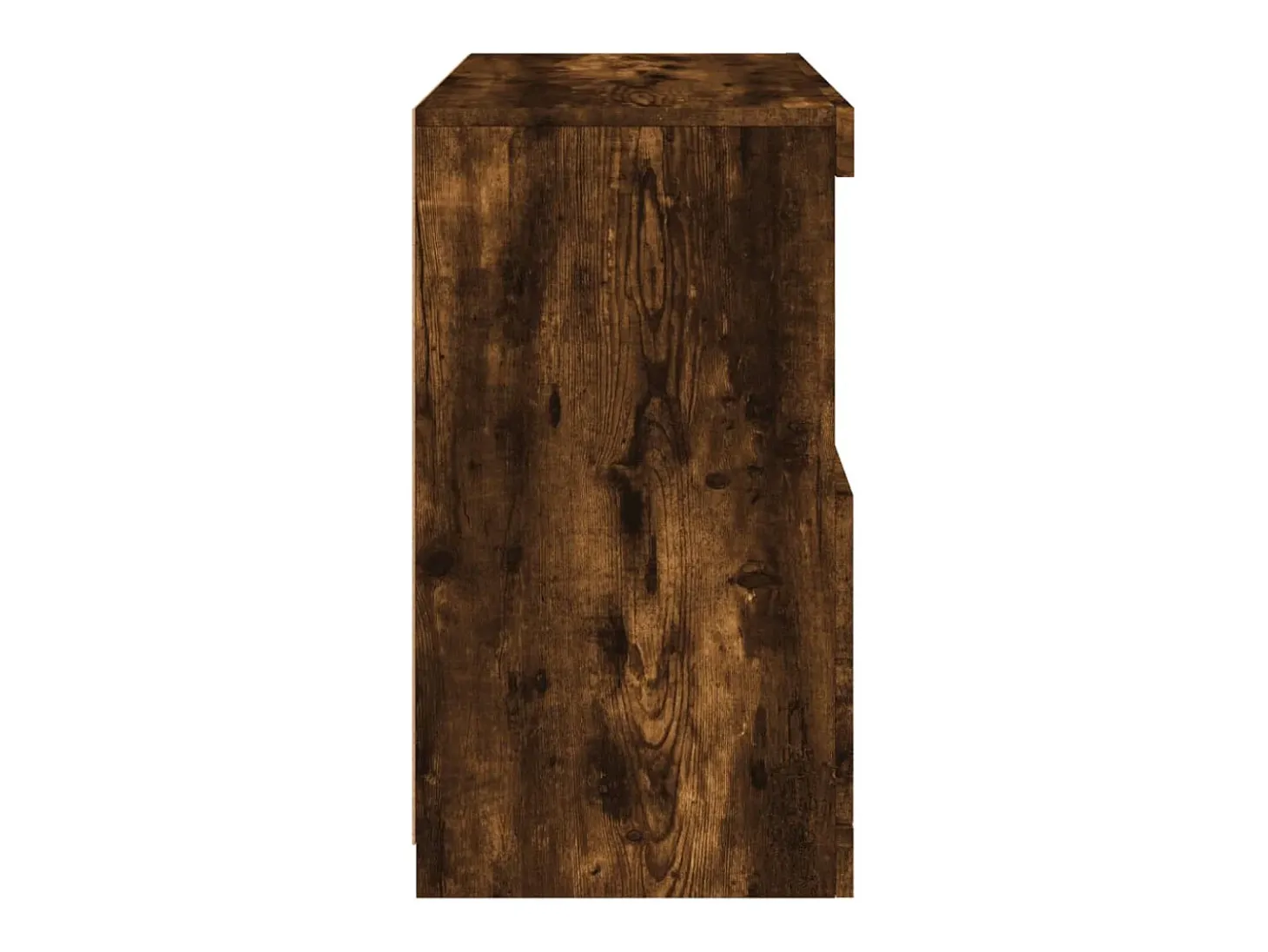 Aparador cómoda cómoda armario mueble organizador cocina salón salón con luces LED 60 x 37 x 67 cm marrón 02_0029891