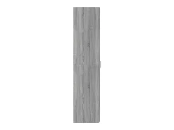 Aparador cómoda cómoda armario mueble organizador cocina salón salón alto Sonoma 40 x 42,5 x 185 cm madera contrachapada gris 02_0035363