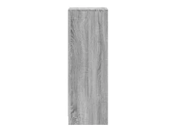 Aparador cómoda cómoda armario mueble organizador cocina salón salón con LED Sonoma 38 x 34 x 100 cm madera contrachapada gris 02_0029818