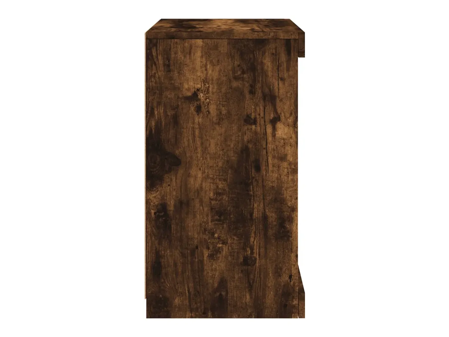 Aparador cómoda cómoda armario mueble organizador cocina salón salón con luces LED 41 x 37 x 67 cm marrón 02_0029886