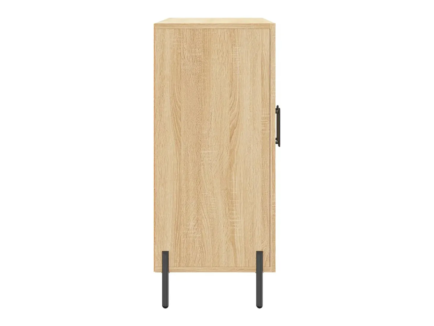 Aparador cómoda cómoda armario mueble organizador cocina salón salón Sonoma 90 x 34 x 80 cm madera contrachapada marrón 02_0031735