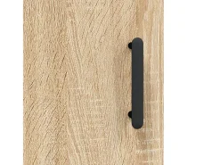 Aparador cómoda cómoda armario mueble organizador cocina salón salón Sonoma 90 x 34 x 80 cm madera contrachapada marrón 02_0031735