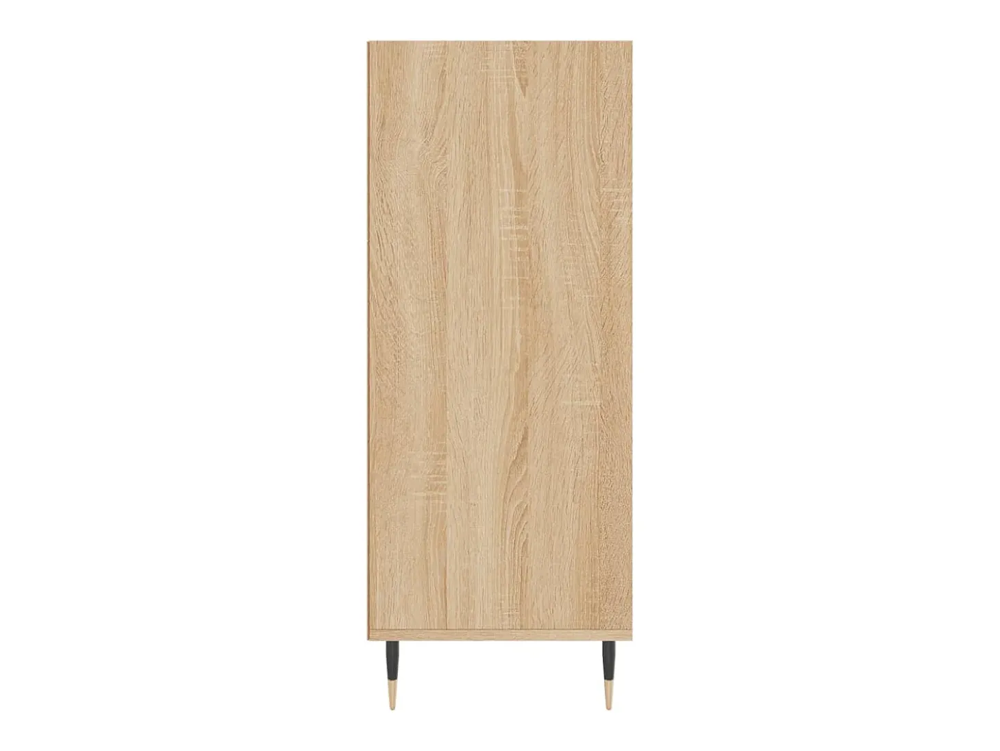Aparador cómoda cómoda armario mueble organizador cocina salón salón alto Sonoma 57 x 35 x 90 cm madera contrachapada marrón 02_0034075
