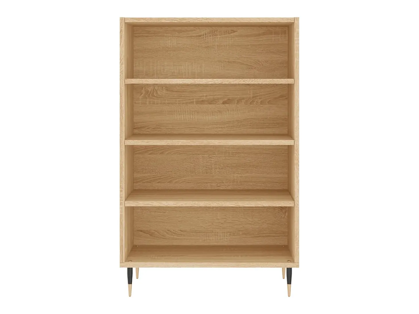 Aparador cómoda cómoda armario mueble organizador cocina salón salón alto Sonoma 57 x 35 x 90 cm madera contrachapada marrón 02_0034075
