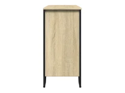 Aparador cómoda cómoda armario mueble organizador cocina salón salón Sonoma 101 x 35,5 x 74,5 cm madera contrachapada marrón 02_0031475