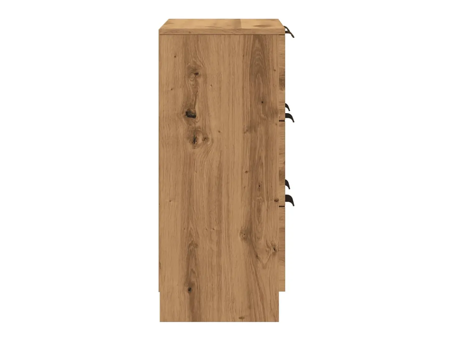 Aparador cómoda cómoda armario unidad de almacenamiento organizador cocina salón sala de manualidades 60 x 30 x 70 cm madera contrachapada marrón 02_0030813