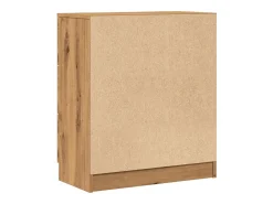 Aparador cómoda cómoda armario unidad de almacenamiento organizador cocina salón sala de manualidades 60 x 30 x 70 cm madera contrachapada marrón 02_0030813