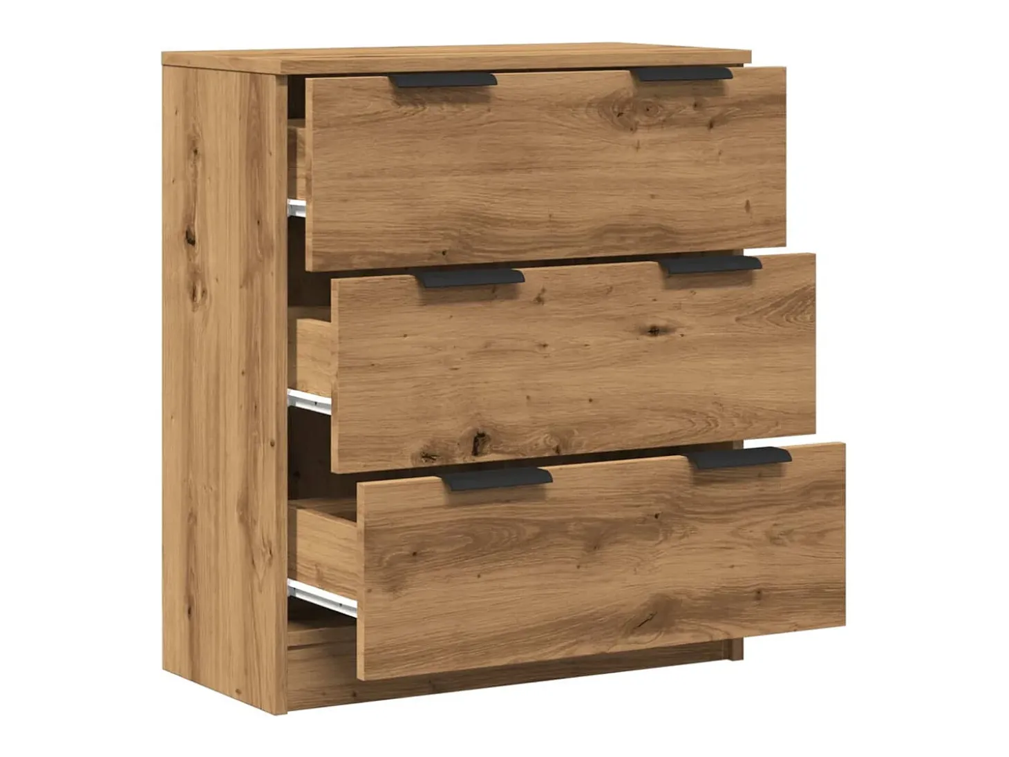Aparador cómoda cómoda armario unidad de almacenamiento organizador cocina salón sala de manualidades 60 x 30 x 70 cm madera contrachapada marrón 02_0030813