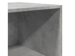 Aparador cómoda cómoda armario mueble organizador cocina salón salón alto 40 x 41 x 185 cm madera contrachapada gris 02_0034437