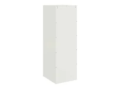 Aparador cómoda cómoda armario mueble organizador cocina salón salón 34,5 x 39 x 107 cm acero blanco 02_0030284