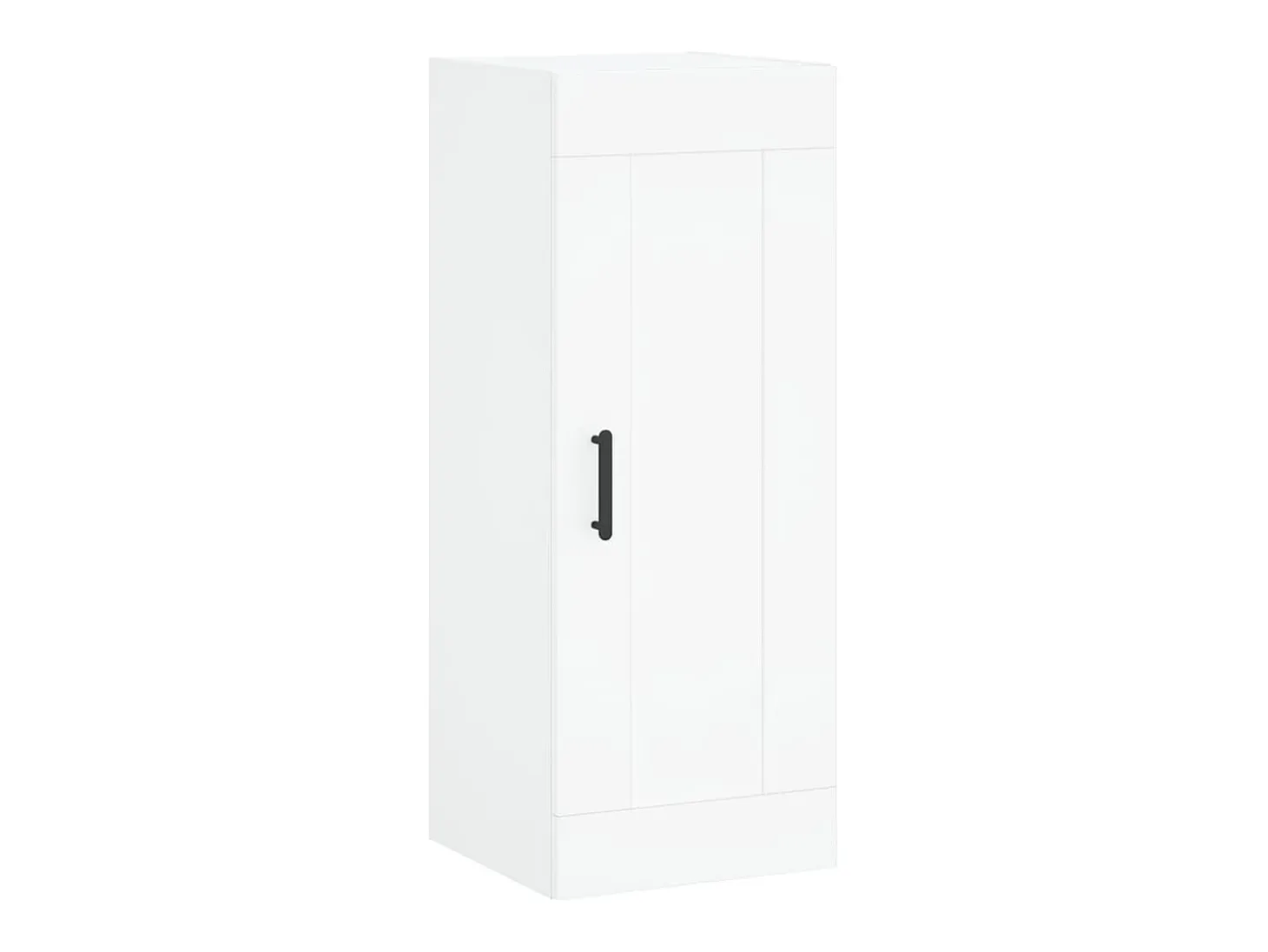 Aparador cómoda cómoda armario mueble organizador cocina salón salón alto 34,5 x 34 x 180 cm madera contrachapada blanco 02_0032265