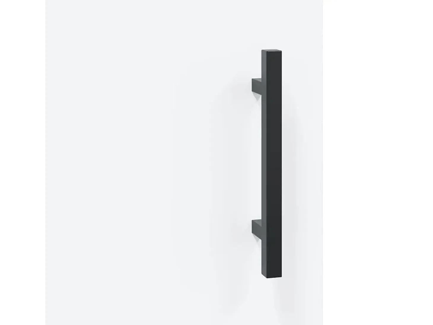 Aparador cómoda cómoda armario mueble organizador cocina salón salón alto 69,5 x 34 x 180 cm madera contrachapada blanco 02_0032681