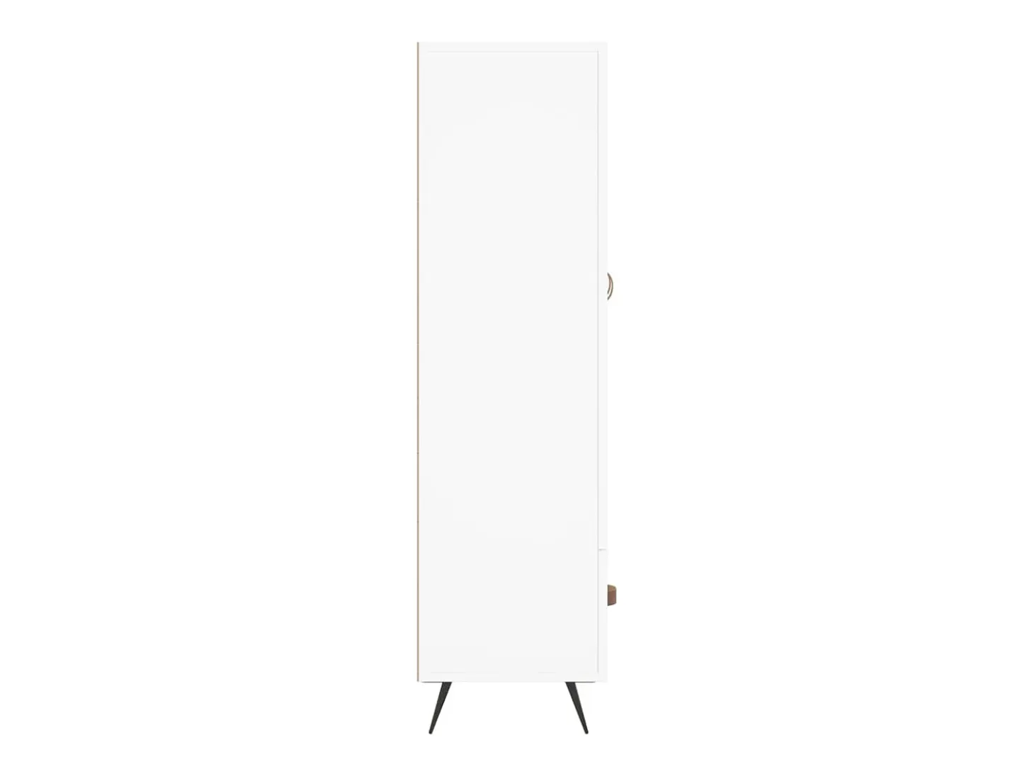 Aparador cómoda cómoda armario mueble organizador cocina salón salón alto 69,5 x 31 x 115 cm madera contrachapada blanco 02_0032505