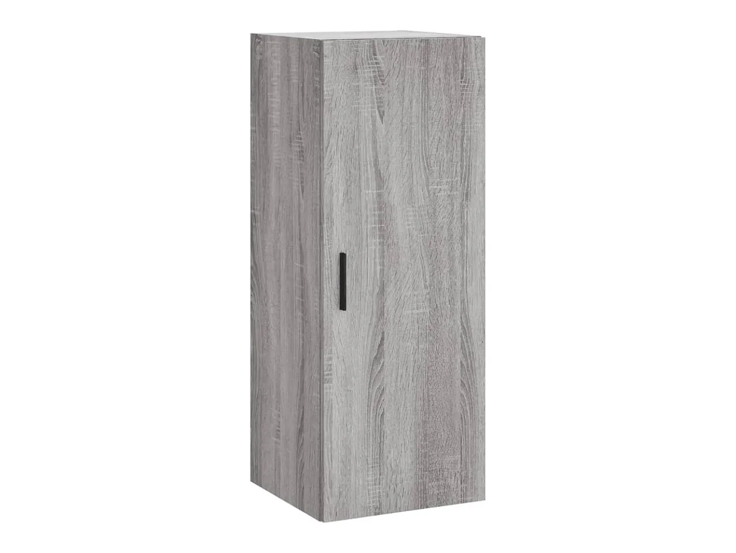 Aparador cómoda cómoda armario mueble organizador cocina salón salón alto Sonoma 34,5 x 34 x 180 cm madera contrachapada gris 02_0035328