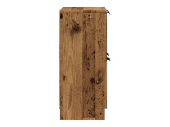 Aparador cómoda cómoda armario mueble organizador cocina salón salón madera vieja 60 x 30 x 70 cm madera contrachapada marrón 02_0036603