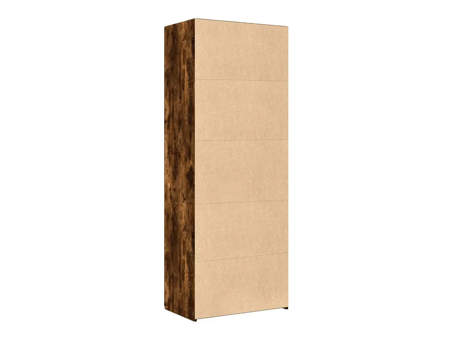 Aparador cómoda cómoda armario mueble organizador cocina salón salón alto 70 x 42,5 x 185 cm madera contrachapada marrón 02_0033556