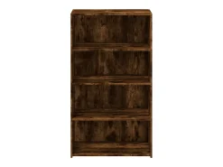 Aparador cómoda cómoda armario mueble organizador cocina salón salón alto 70 x 41 x 124 cm madera contrachapada marrón 02_0033554