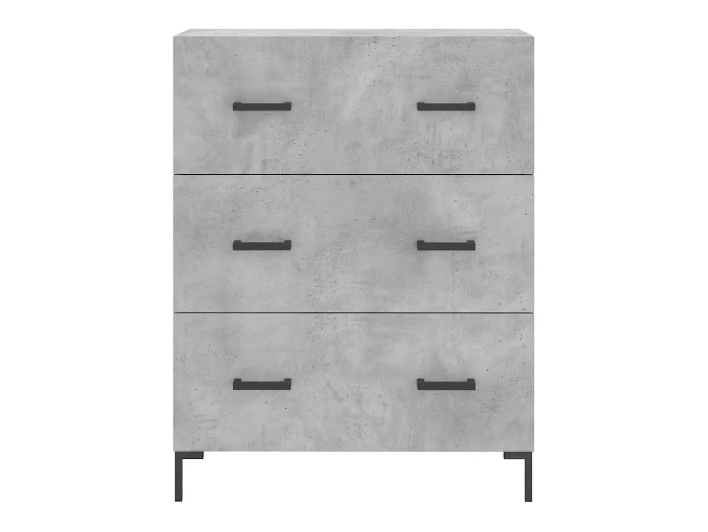 Aparador cómoda cómoda armario mueble organizador cocina salón salón alto 69,5 x 34 x 180 cm madera contrachapada gris 02_0034631