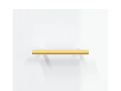 Aparador cómoda cómoda armario mueble organizador cocina salón brillante 100 x 36 x 60 cm madera contrachapada blanco 02_0030553