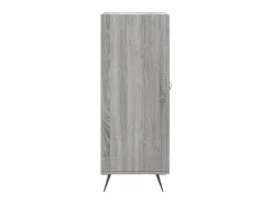 Aparador cómoda cómoda armario mueble organizador cocina salón salón Sonoma 34,5 x 34 x 90 cm madera contrachapada gris 02_0036329