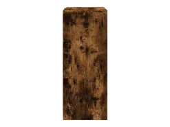 Aparador cómoda cómoda armario mueble organizador cocina salón salón con LED 77 x 34 x 85 cm madera contrachapada marrón 02_0029784