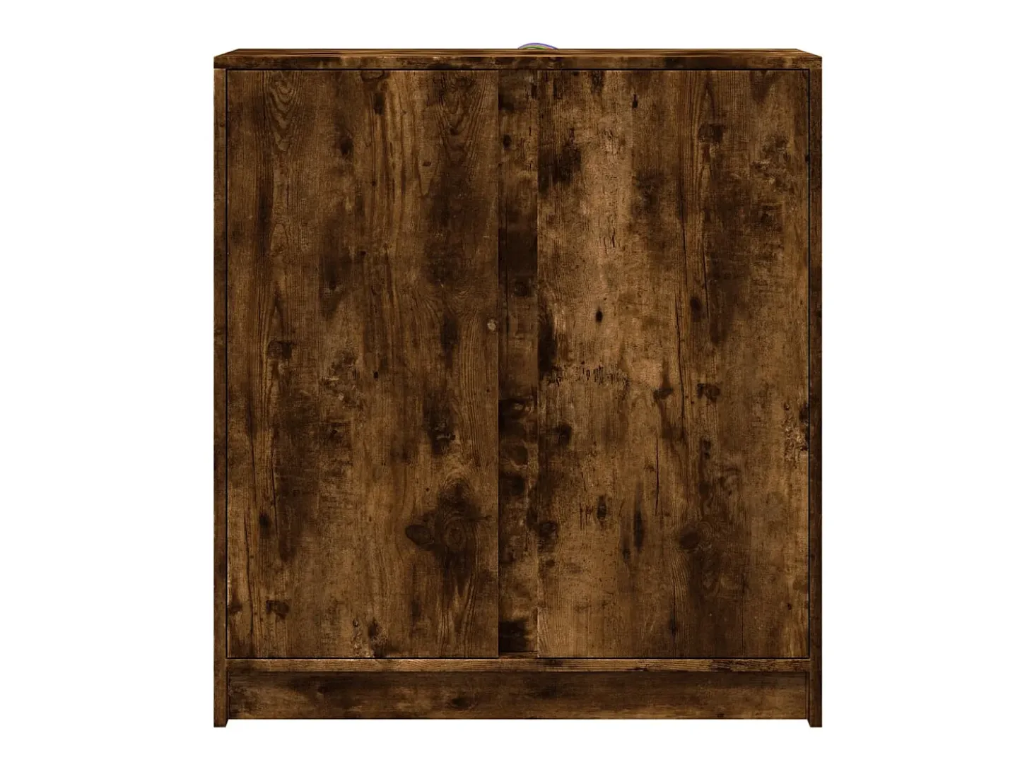 Aparador cómoda cómoda armario mueble organizador cocina salón salón con LED 77 x 34 x 85 cm madera contrachapada marrón 02_0029784