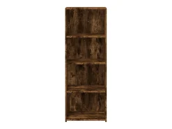 Aparador cómoda cómoda armario mueble organizador cocina salón salón alto 45 x 41 x 124 cm madera contrachapada marrón 02_0033359