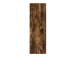 Aparador cómoda cómoda armario mueble organizador cocina salón salón alto 45 x 41 x 124 cm madera contrachapada marrón 02_0033359