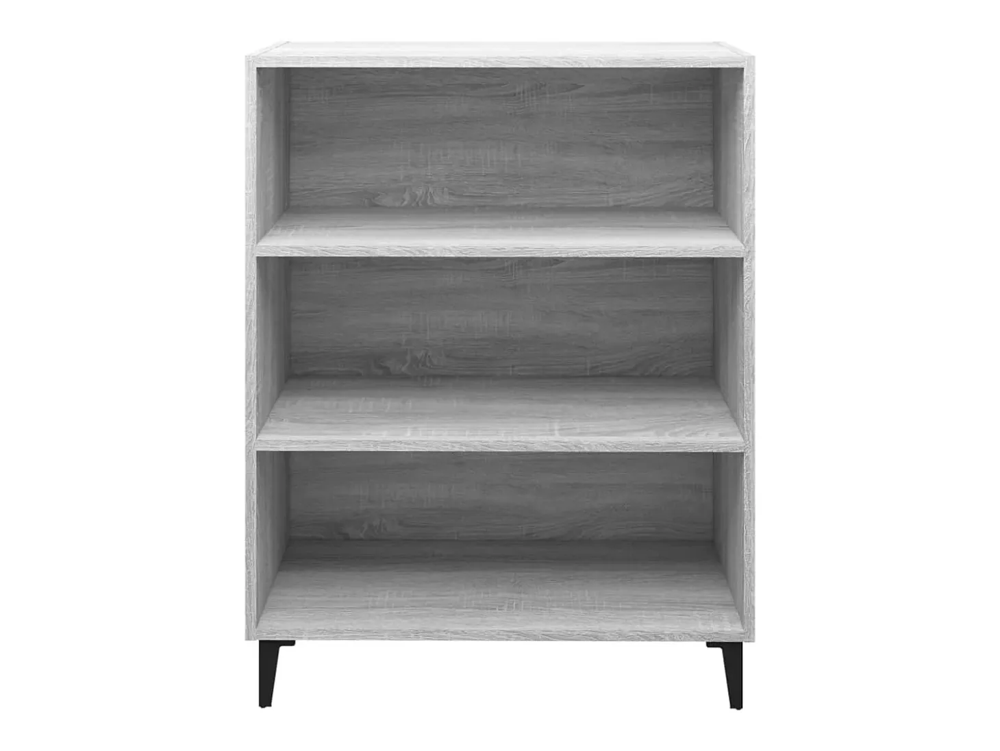 Aparador cómoda cómoda armario mueble organizador cocina salón salón Sonoma 69,5 x 32,5 x 90 cm madera contrachapada gris 02_0036428
