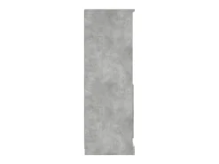 Aparador cómoda cómoda armario mueble organizador cocina salón salón alto 36 x 35,5 x 103,5 cm madera contrachapada gris 02_0034430
