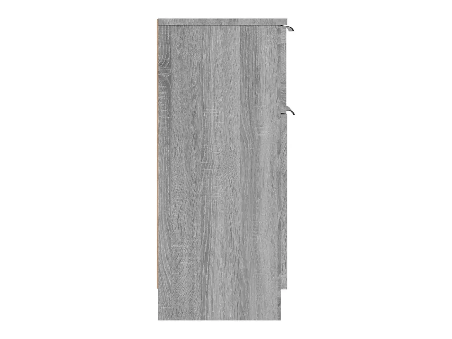 Aparador cómoda cómoda armario unidad de almacenamiento organizador cocina salón salonsonoma 30 x 30 x 70 cm madera contrachapada gris 02_0036289