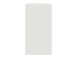 Aparador cómoda cómoda armario mueble organizador cocina salón salón 67 x 39 x 73 cm acero blanco 02_0030387