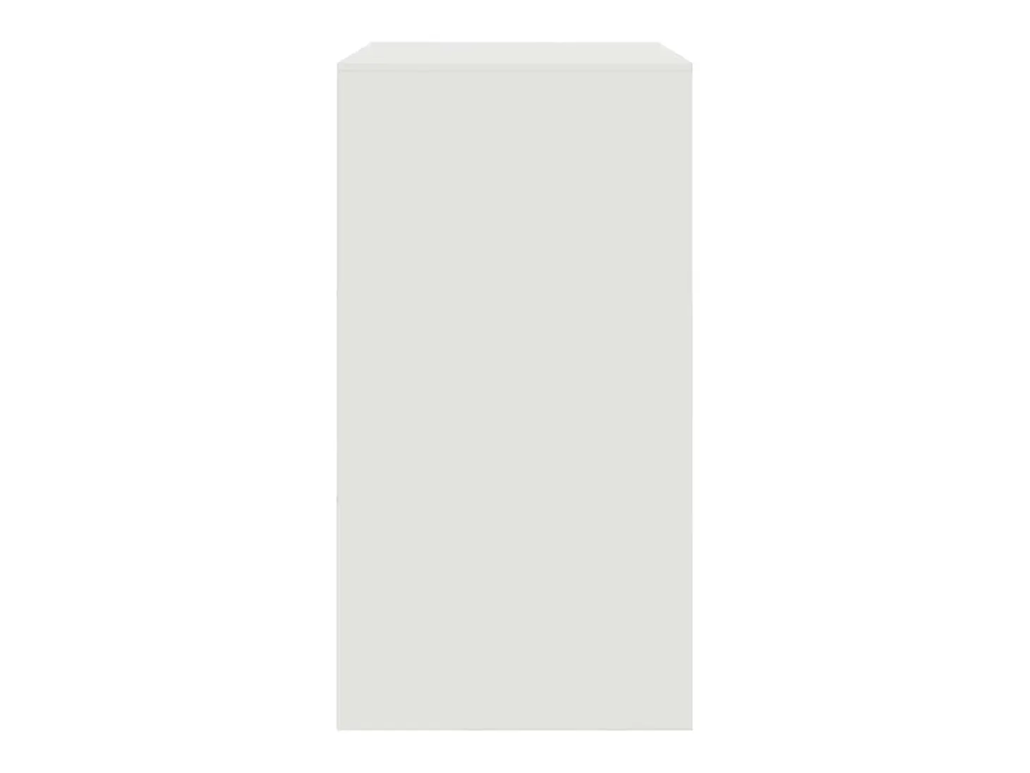 Aparador cómoda cómoda armario mueble organizador cocina salón salón 67 x 39 x 73 cm acero blanco 02_0030387