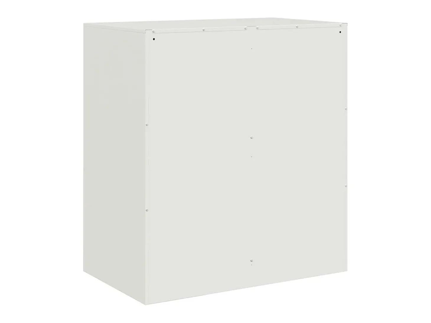 Aparador cómoda cómoda armario mueble organizador cocina salón salón 67 x 39 x 73 cm acero blanco 02_0030387