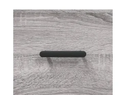 Aparador cómoda cómoda armario mueble organizador cocina salón salón Sonoma 34,5 x 34 x 90 cm madera contrachapada gris 02_0036310