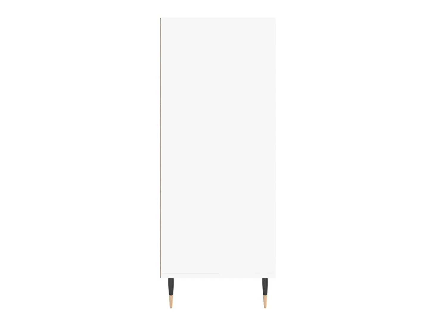 Aparador cómoda cómoda armario mueble organizador cocina salón salón alto 57 x 35 x 90 cm madera contrachapada blanco 02_0032465