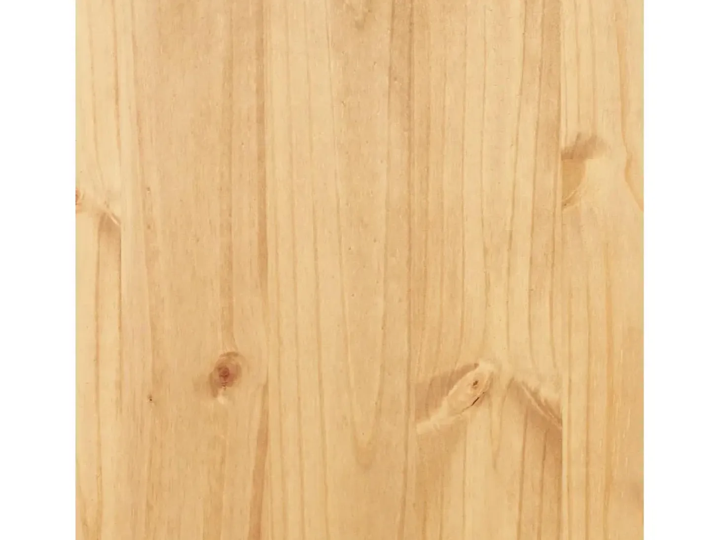 Aparador Cómoda Cómoda Mueble Almacenamiento Organizador Cocina Salón Corona 112 x 43 x 196 cm Madera Maciza Pino Mexicano Marrón 02_0031748