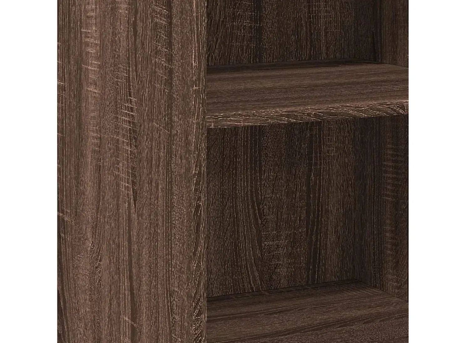 Aparador cómoda cómoda mueble mueble de almacenaje organizador cocina salón salón 45 x 41 x 93 cm madera contrachapada marrón 02_0031262