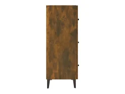 Aparador cómoda cómoda mueble mueble de almacenaje organizador cocina salón salón 69,5 x 34 x 90 cm madera contrachapada marrón 02_0031014
