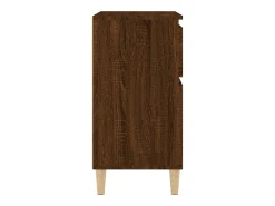 Aparador cómoda cómoda mueble mueble de almacenaje organizador cocina salón salón 60 x 35 x 70 cm madera contrachapada marrón 02_0031293