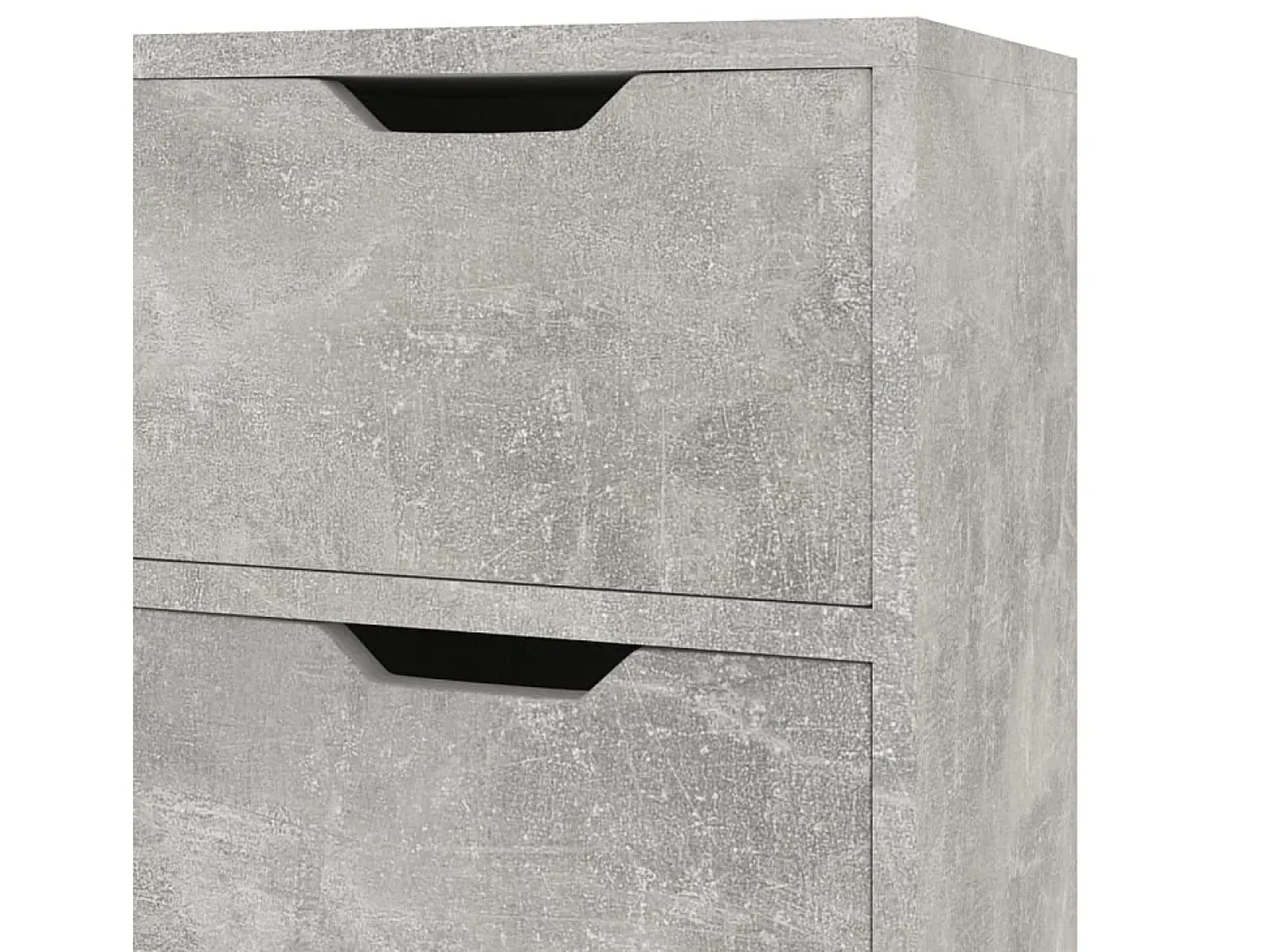 Aparador cómoda cómoda mueble mueble de almacenaje organizador cocina salón salón 90 x 30 x 72 cm madera contrachapada gris 02_0032114