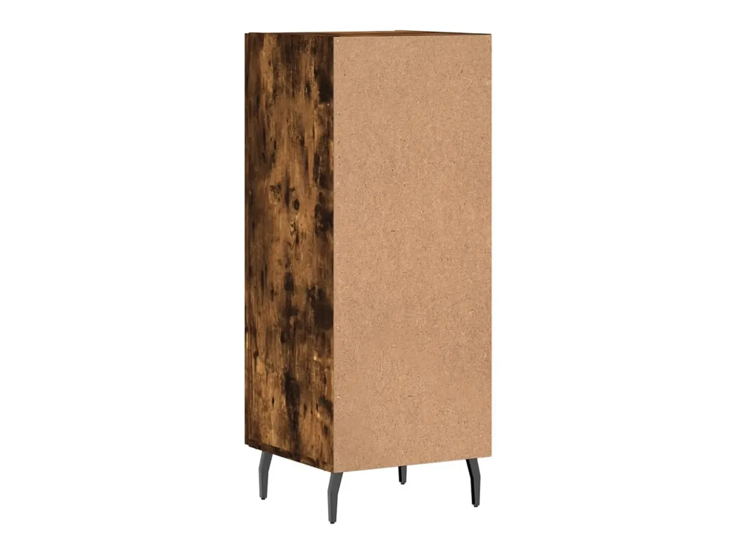 Aparador cómoda cómoda mueble mueble de almacenamiento organizador cocina salón salón 34,5 x 34 x 90 cm madera contrachapada marrón 02_0030896