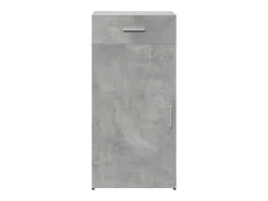 Aparador cómoda cómoda mueble mueble de almacenaje organizador cocina salón salón 45 x 42,5 x 93 cm madera contrachapada gris 02_0031942