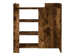 Aparador cómoda cómoda mueble mueble de almacenaje organizador cocina salón salón 73,5 x 35 x 75 cm madera contrachapada marrón 02_0031097
