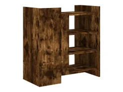 Aparador cómoda cómoda mueble mueble de almacenaje organizador cocina salón salón 73,5 x 35 x 75 cm madera contrachapada marrón 02_0031097