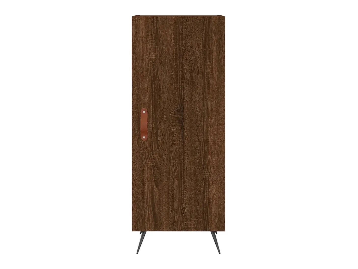 Aparador cómoda cómoda mueble mueble de almacenaje organizador cocina salón salón 34,5 x 34 x 90 cm madera contrachapada marrón 02_0031203