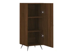 Aparador cómoda cómoda mueble mueble de almacenaje organizador cocina salón salón 34,5 x 34 x 90 cm madera contrachapada marrón 02_0031203