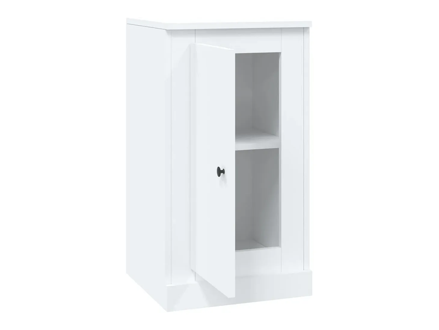 Aparador cómoda cómoda mueble mueble de almacenaje organizador cocina salón salón 37,5 x 35,5 x 67,5 cm madera contrachapada blanco 02_0030291